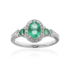 AAA-Sambia-Smaragd-Goldring (CIRARI)