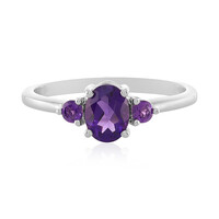 Amethyst-Silberring