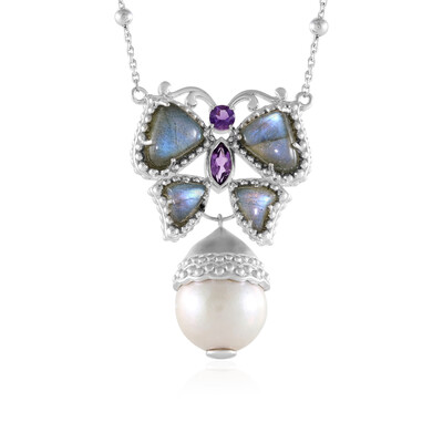 Edelstein-Silbercollier (Dallas Prince Designs)