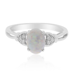 Australischer Opal-Goldring