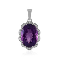 Marokkanischer Amethyst-Silberanhänger