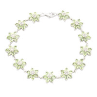 Paraiba-Turmalin-Silberarmband
