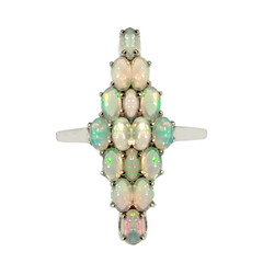 Welo-Opal-Silberring