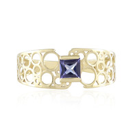 AAA-Tansanit-Goldring (Ornaments by de Melo)