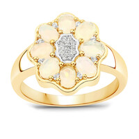 Welo-Opal-Silberring