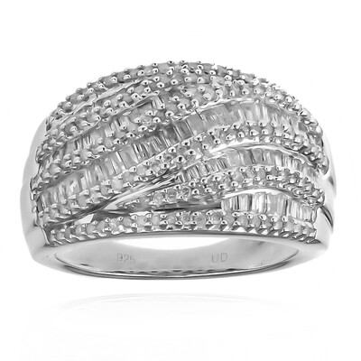 I3 (H) Diamant-Silberring