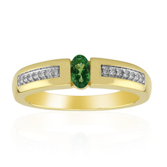 AAA-Kenianischer Tsavorit-Goldring