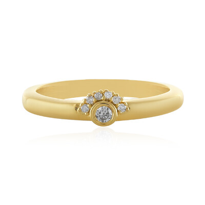 I4 (J) Brillant-Silberring