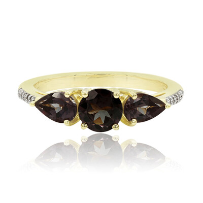 Farbwechsel-Granat-Goldring