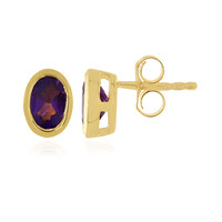 Amethyst-Silberohrringe