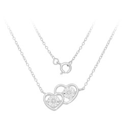 PK (H) Diamant-Silbercollier
