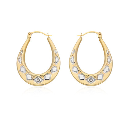 PK (H) Diamant-Goldohrringe