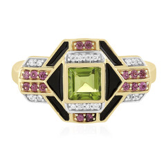 Peridot-Silberring