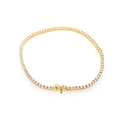 Lupenreiner (F) Brillant-Goldarmband (LUCENT DIAMONDS)