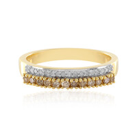 I3 Diamant-Silberring