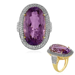 Amethyst-Silberring
