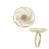 I2 Champagner-Brillant-Goldring (Ornaments by de Melo)