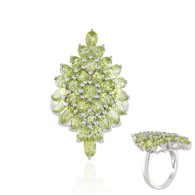 Peridot-Silberring