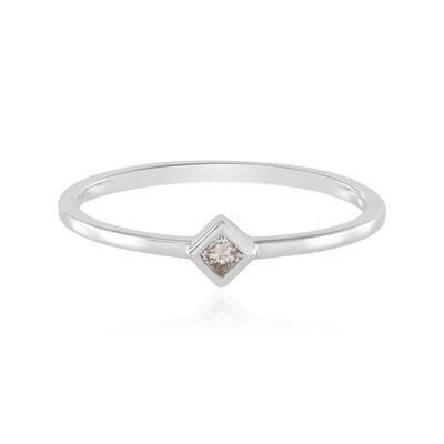 I2 Schokoladen-Diamant-Goldring