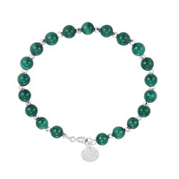 Malachit-Silberarmband