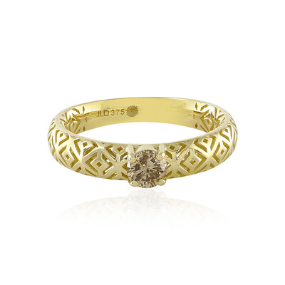 I2 Champagner-Brillant-Goldring (Ornaments by de Melo)