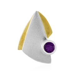 Uruguay-Amethyst-Silberanhänger