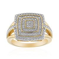 I3 (I) Diamant-Silberring