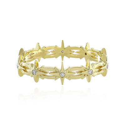 Lupenreiner (F) Brillant-Goldring (LUCENT DIAMONDS)