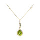 Dashihe-Peridot-Goldhalskette (CIRARI)