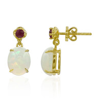 AAA-Welo-Opal-Goldohrringe (Adela Gold)
