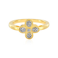 I2 (I) Diamant-Silberring