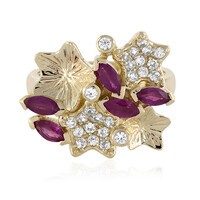 Madagaskar-Rubin-Goldring (Adela Gold)