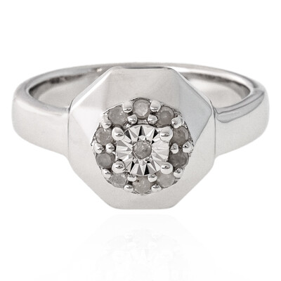 I3 (H) Diamant-Silberring