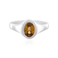Mandarin-Granat-Silberring