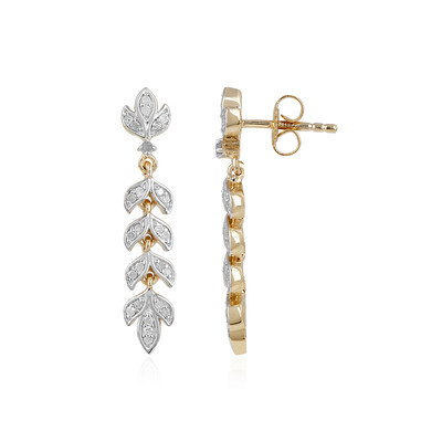 I3 (I) Diamant-Silberohrringe