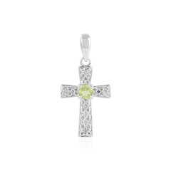 Peridot-Silberanhänger