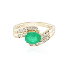Russischer Smaragd-Goldring (AMAYANI)
