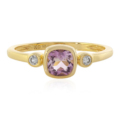 Lavendel-Amethyst-Silberring