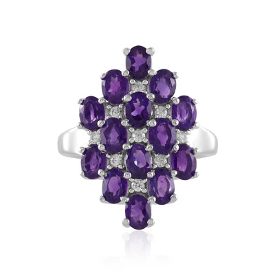 Amethyst-Silberring