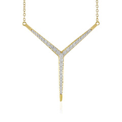 Zirkon-Silbercollier