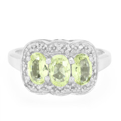 Brasilianischer Chrysoberyll-Silberring