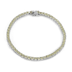 Limonen-Quarz-Silberarmband