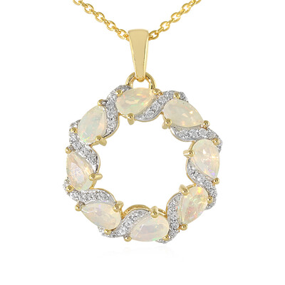 Welo-Opal-Silberhalskette