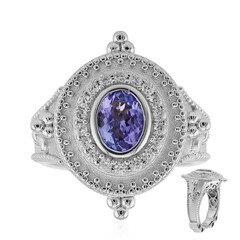 Tansanit-Silberring (Dallas Prince Designs)