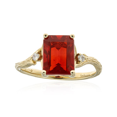 Mexikanischer Feueropal-Goldring (Smithsonian)