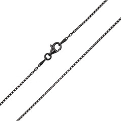 925er Silber-Ankerkette - 3,35 g - 80 cm - rutheniert