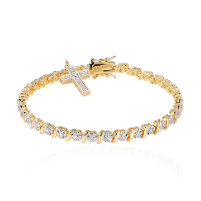 I3 (I) Diamant-Messingarmband (Juwelo Style)