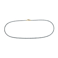 Blauer Diamant-Goldhalskette (CUSTODANA)