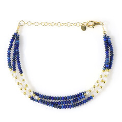 Edelstein-Silberarmband (Riya)