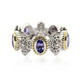 Tansanit-Silberring (Dallas Prince Designs)